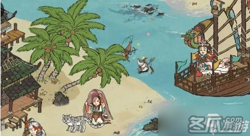 《江南百景图》椰子岛开荒人物选择方法