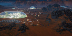 《海岛大亨》开发商新作《火星求生》实体版封面艺术图首曝！