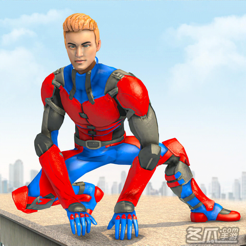 惊人的蜘蛛绳索英雄: 火柴人城市英雄维加斯游戏