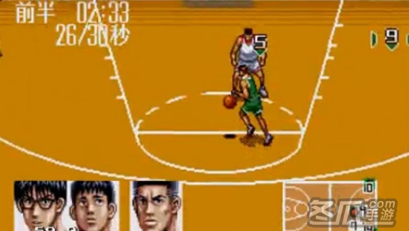 《篮球飞人中文版》MD ROM 精华游戏