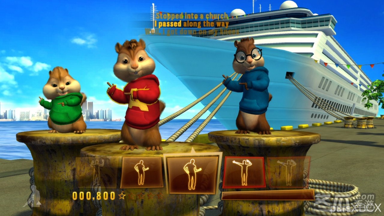 《KINECT鼠来宝3》GOD版XBOX360版