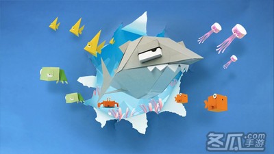 折纸鲨鱼