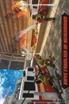 虚拟消防员英雄城市救助者