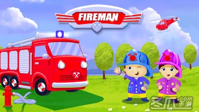 儿童消防员