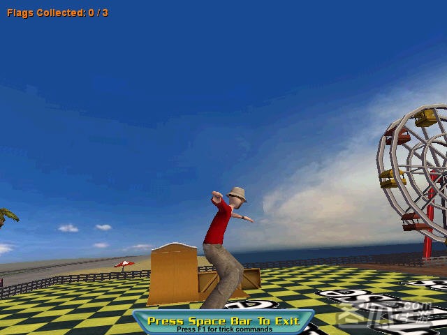 滑版公园精英世界巡回赛(Skateboard Park Tycoon World Tour 2003)英文硬盘版