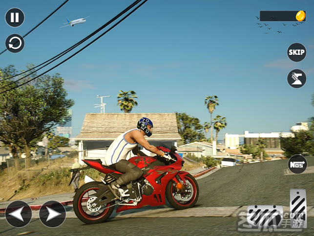 极限开放世界摩托车 - 摩托车模拟器游戏 3D1