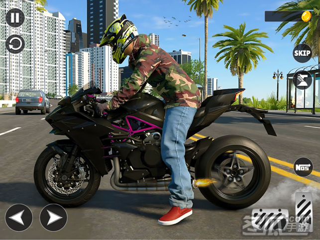 极限开放世界摩托车 - 摩托车模拟器游戏 3D3