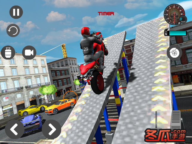 自行车特技车手比赛模拟 Xtreme 摩托车越野赛自由式