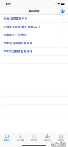 【繁體中文版】iBasketballRules