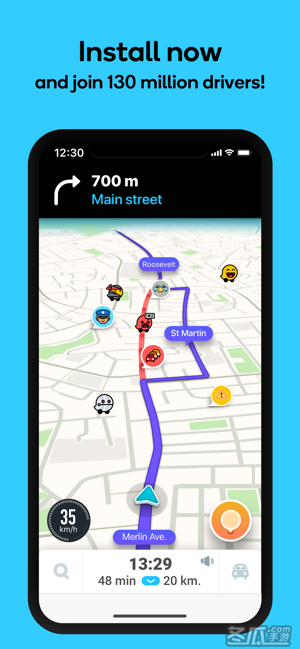 Waze - GPS, 地图 & 交通社区