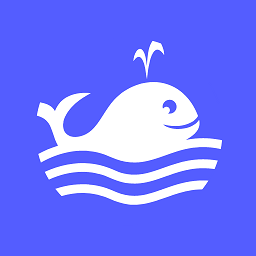 蓝色鲸鱼图标的app图片