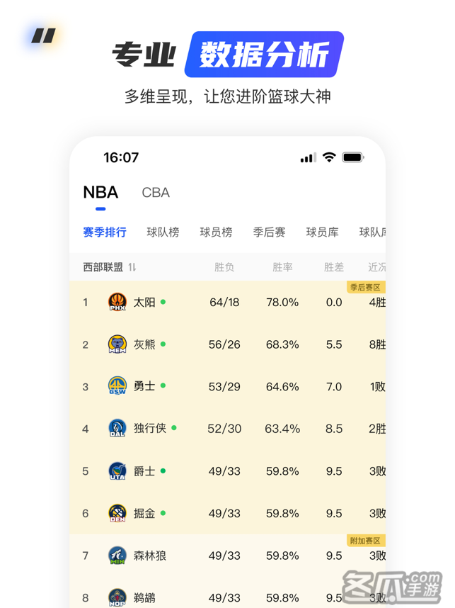 球迷屋-NBA/CBA篮球比分直播录像回放