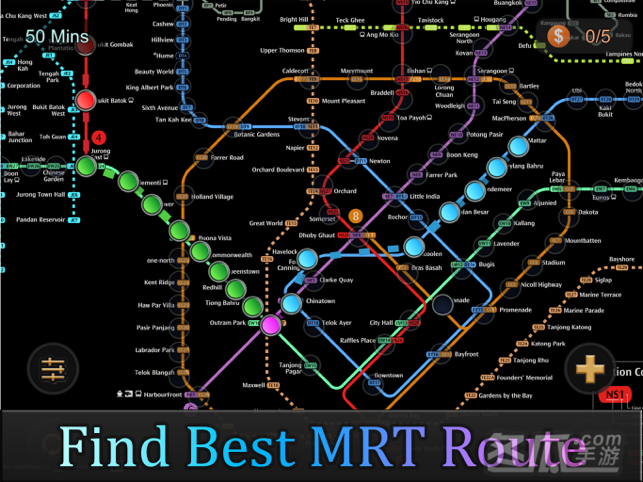 新加坡地铁地图导航(Pro)