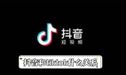 《抖音》和tiktok什么关系