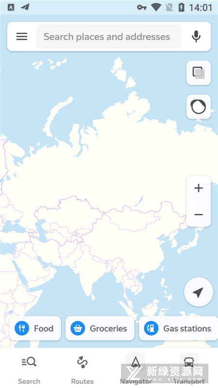 yandex map地图